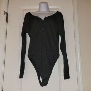 Women's Unbranded Bodysuit S Black